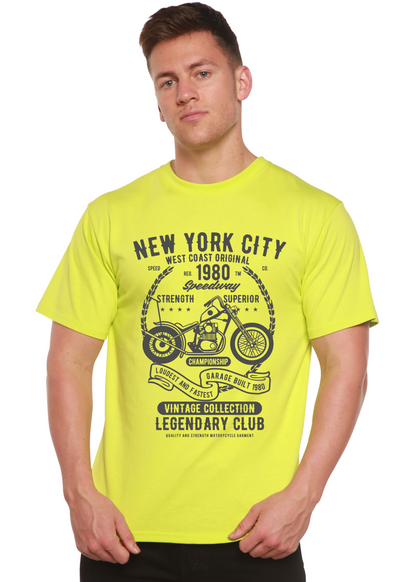 New York City men's bamboo graphic T-shirt – view 3