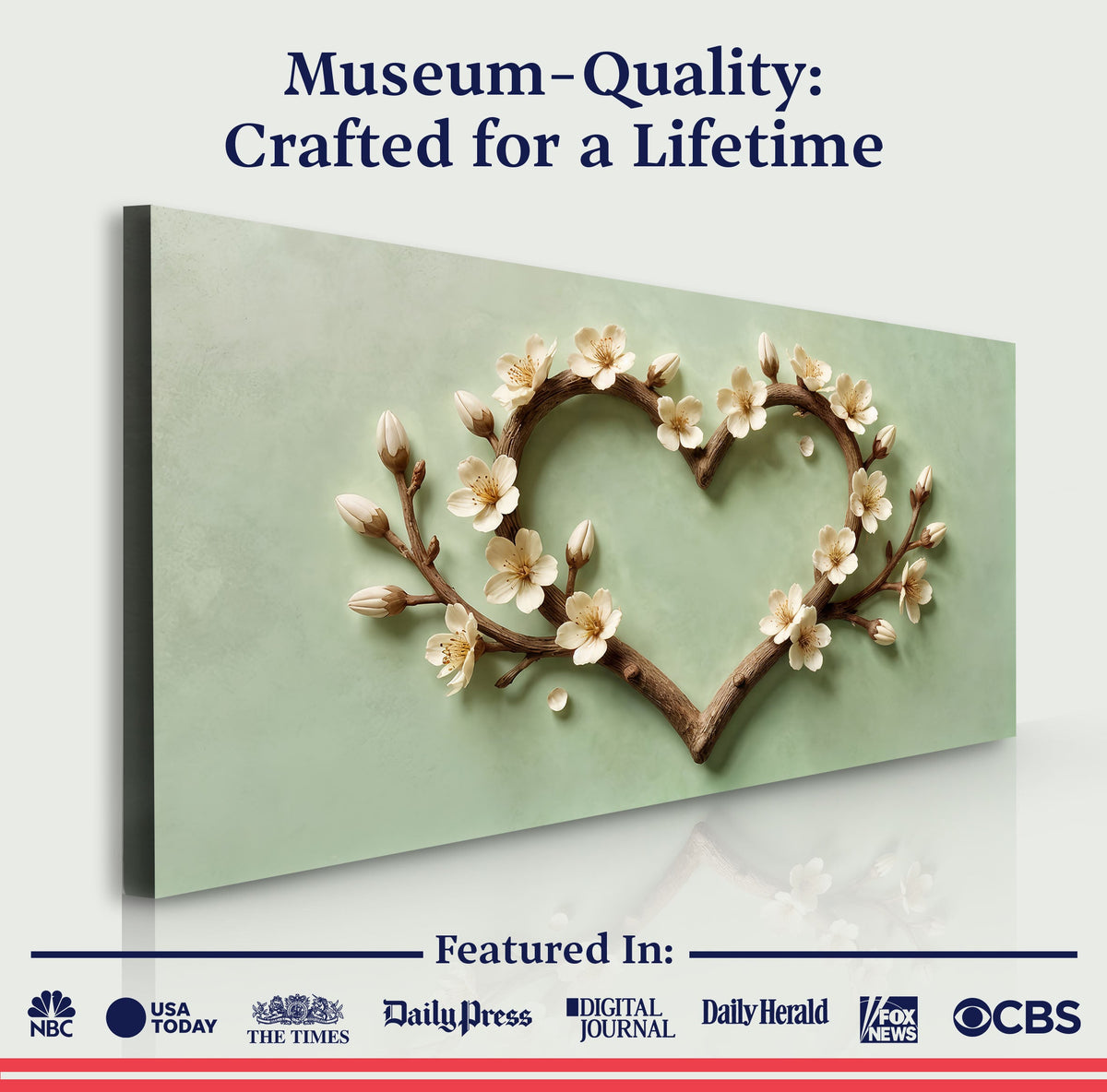 Harmony in Bloom Wall Art by Tailored Canvases