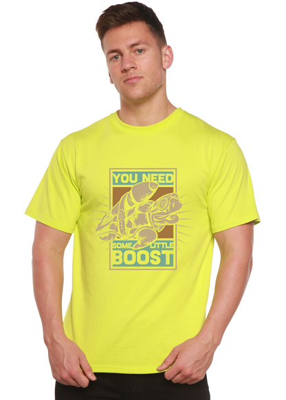 You Need Boost men's bamboo graphic T-shirt – view 5