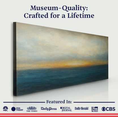 Waterscape Abstract Wall Art V by Tailored Canvases