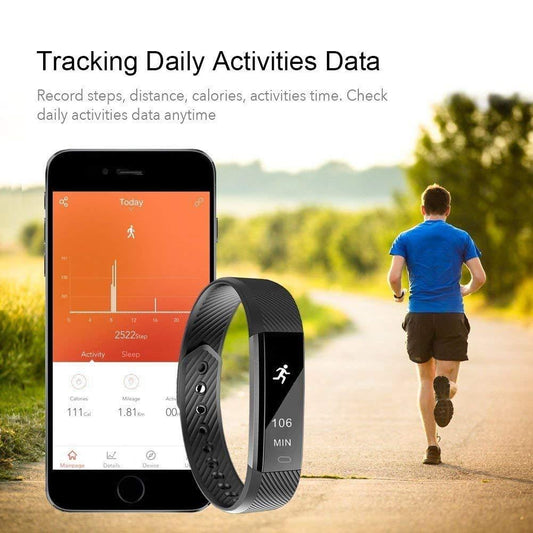 SmartFit Slim Activity Tracker And Monitor Smart Watch With FREE Extra by Salmon Lucky