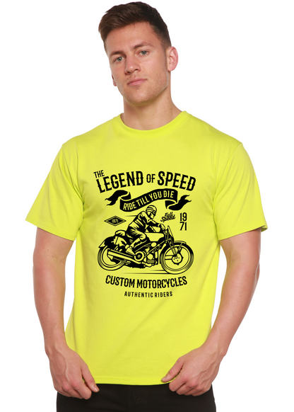 The Legend of Speed men's bamboo graphic T-shirt – view 7