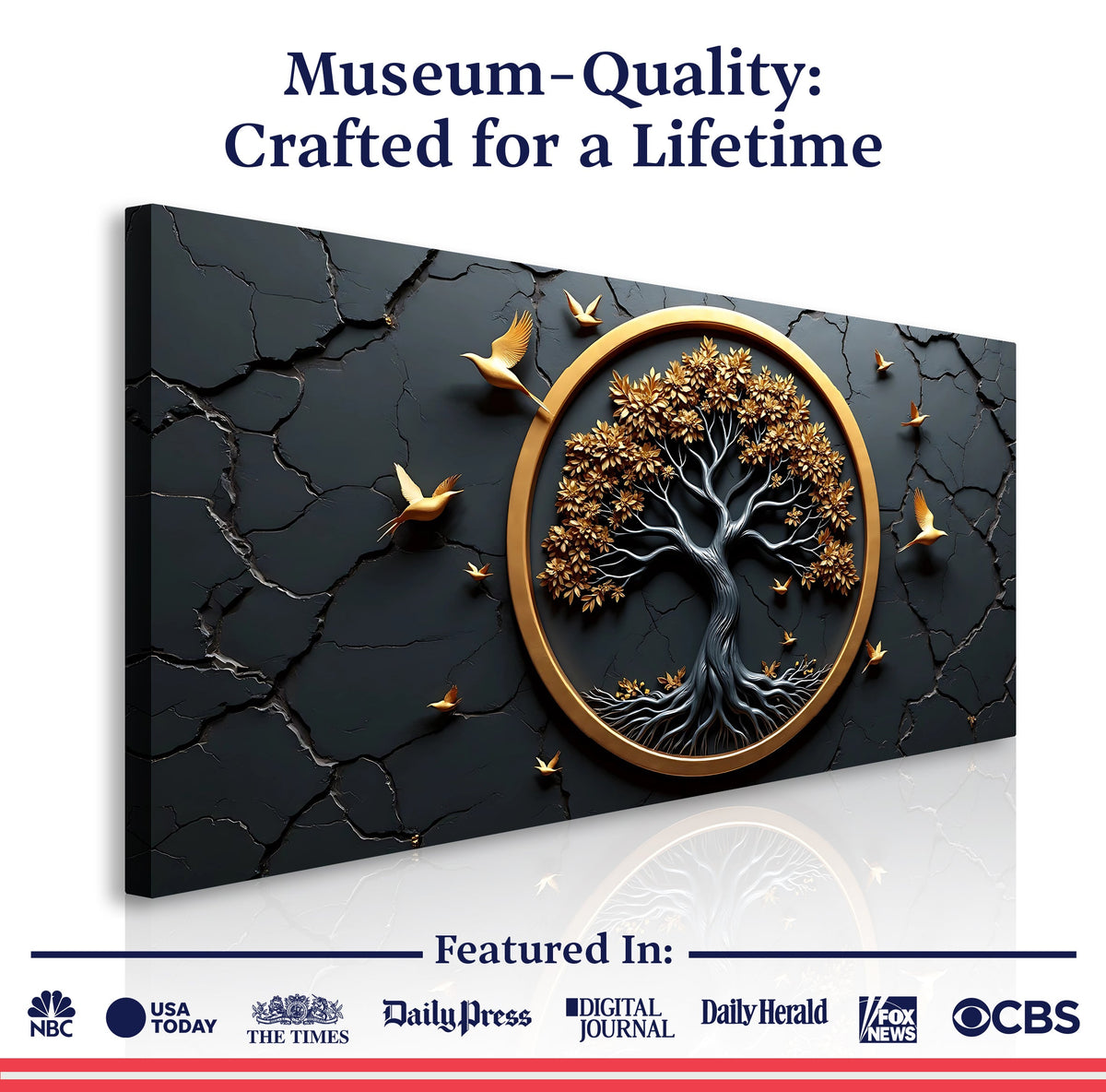 3D Celtic Tree of Life Wall Art IV by Tailored Canvases