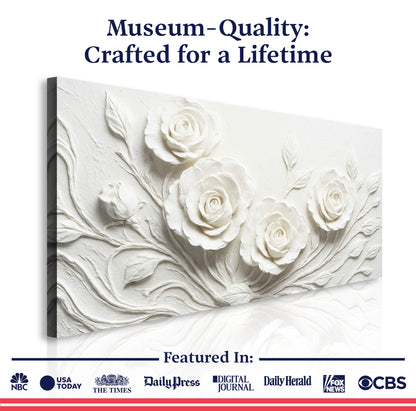 Floral Abstract Wall Art by Tailored Canvases