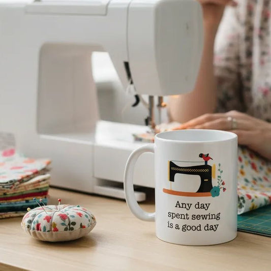 Quilters Coffee Mug - Sewing Coffee Mug - Quilting Gift - Gift for Sewer by Joyful Moose