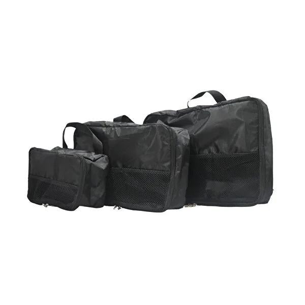 4nio 3-piece travel organizer set with packing cubes