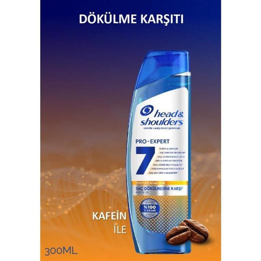 Head & Shoulders Pro-Expert 7 Anti-Hair Loss Shampoo with Caffeine - 10.14 fl oz - Anti-Dandruff, Scalp Care by Beauty Care Bag