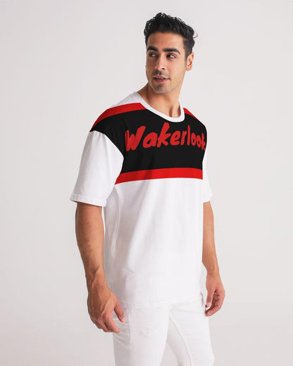 Wakerlook Men's Premium Heavyweight Tee by Sky Blue Saffron