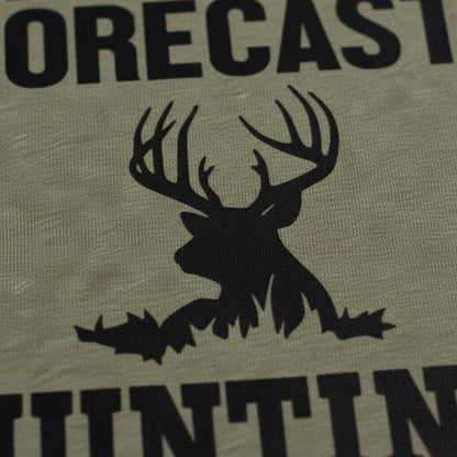 Hunting Gift for Men - Hunting with a chance of Drinking T-shirt - Funny Mens Shirt by Joyful Moose