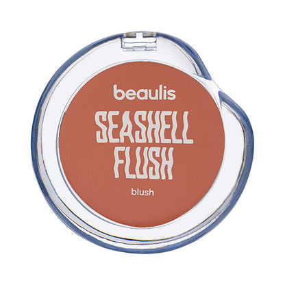 Beaulis Seashell Flush Blush - Beach Blossom: Natural Glow, Easy Blend, Healthy Color - Lightweight & Radiant Complexion by Beauty Care Bag