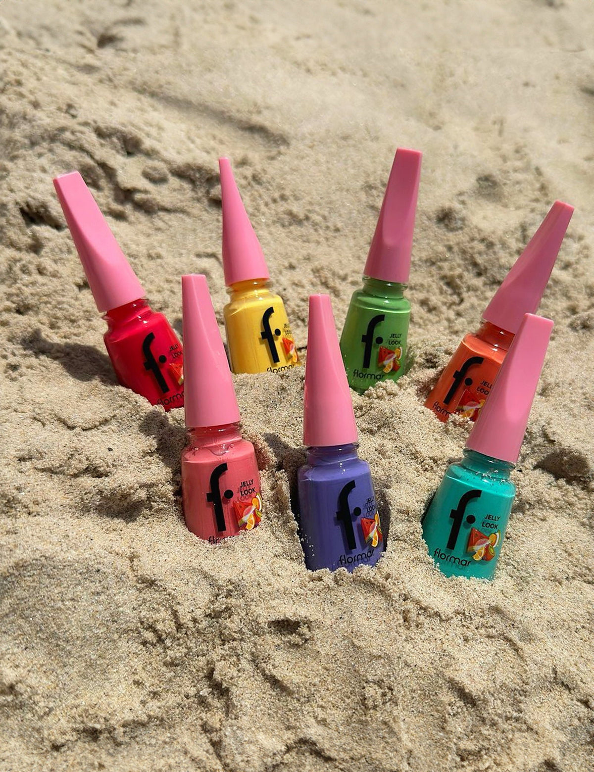 Flormar Juicy Fruits Jelly Look High-Shine Nail Polish by Beauty Care Bag