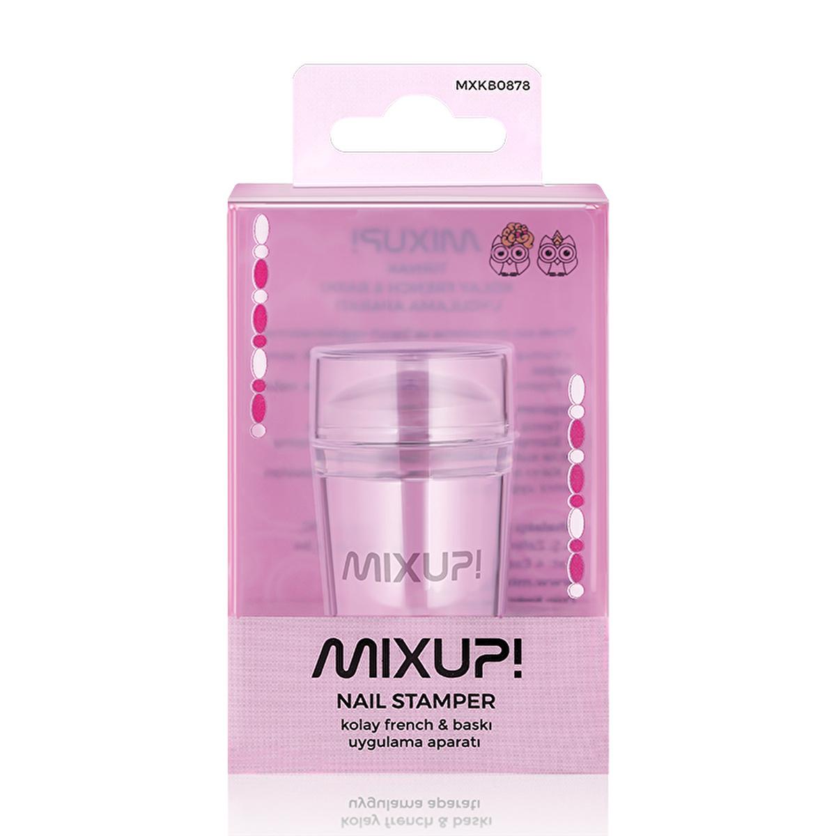 Mixup Nail Stamper - Professional Nail Art Tool for Precise French Manicure & DIY Nail Designs by Beauty Care Bag
