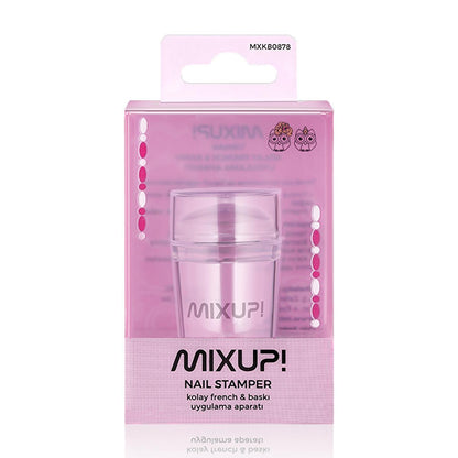 Mixup Nail Stamper - Professional Nail Art Tool for Precise French Manicure & DIY Nail Designs by Beauty Care Bag