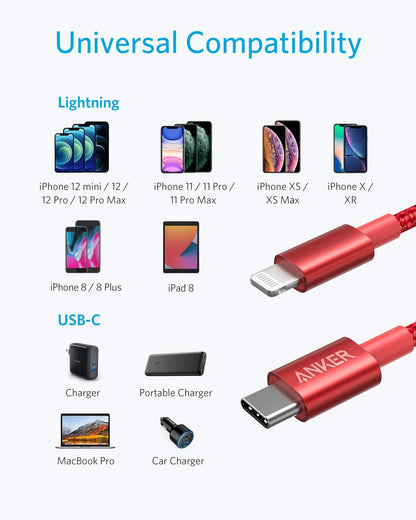 Anker <b>331</b> USB-C to Lightning Cable by Anker