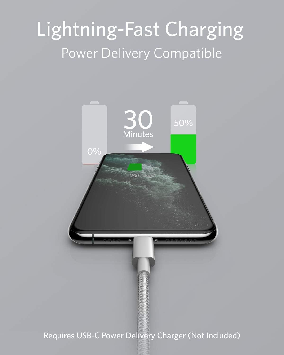 Anker <b>331</b> USB-C to Lightning Cable by Anker