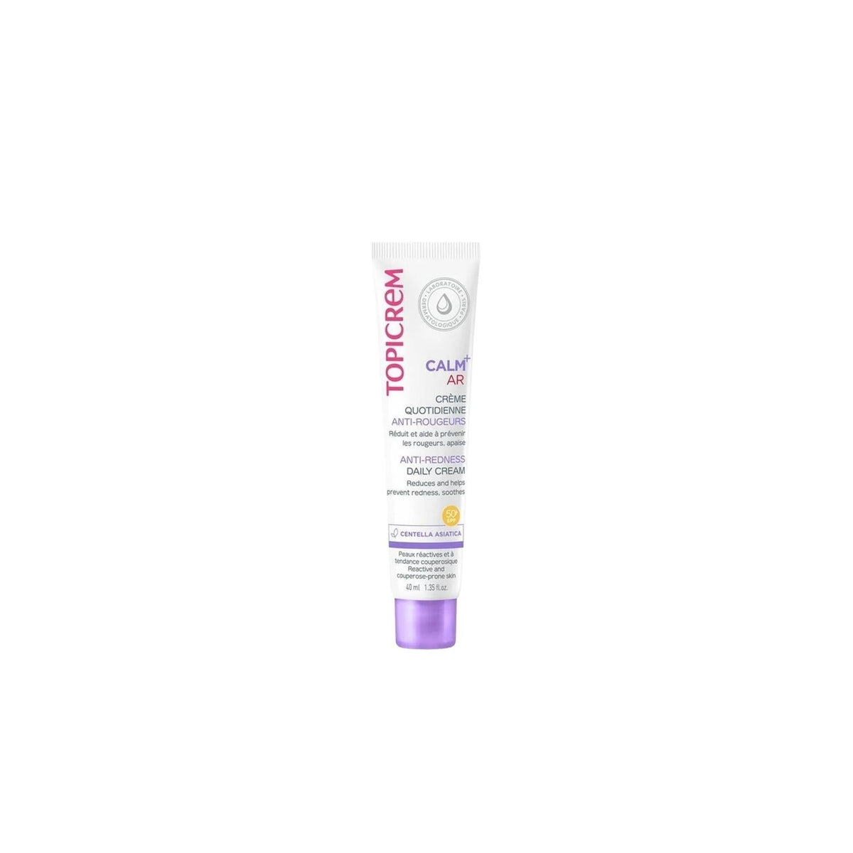 Topicrem Calm+ anti-redness sunscreen cream SPF50