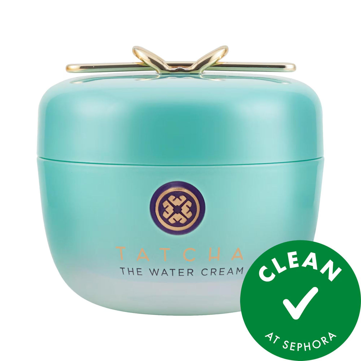 Tatcha The Water Cream: Oil-Free Pore Minimizing Hydrating Gel Cream - Refillable Moisturizer with Japanese Wild Rose for Oily Skin by Beauty Care Bag