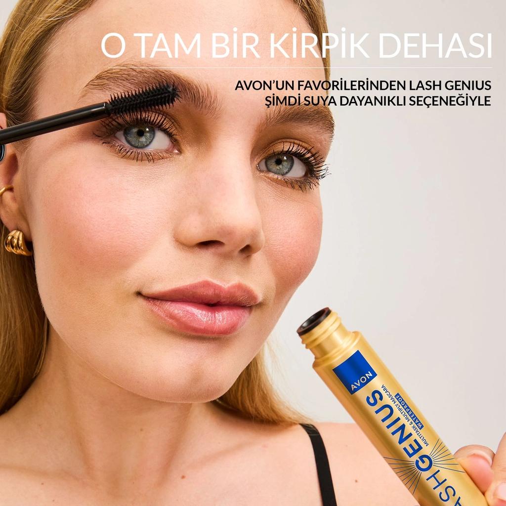 Avon Lash Genius Waterproof Mascara in Blackest Black by Beauty Care Bag