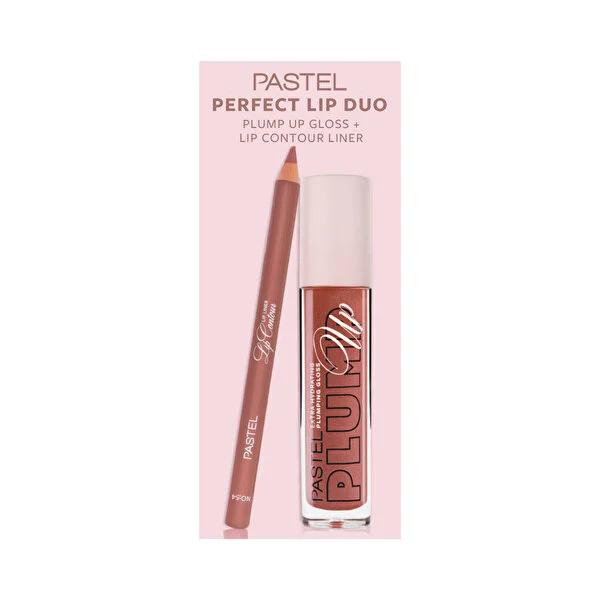 Pastel Profashion: Plumping Lip Gloss & Contour Liner Set | Achieve Fuller, Defined, Shiny Lips - Ultimate Lip Makeup Kit by Beauty Care Bag