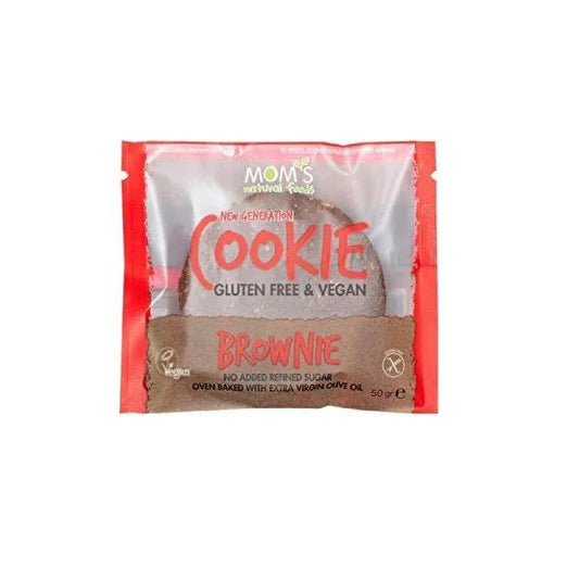 Mom's Glutein Free Gluten-Free Cookie Brownie - Healthy Vegan Snack, Quinoa Flour, Flaxseed, Gluten-Free, No Refined Sugar by Beauty Care Bag