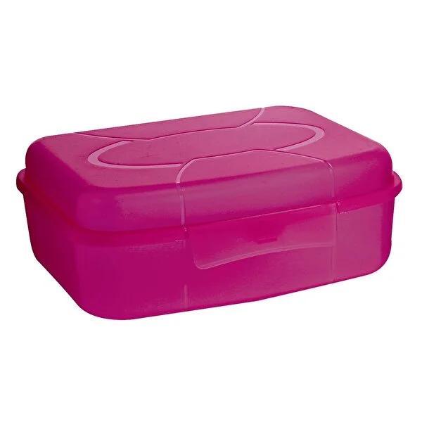 Flink & Sauber Jumbo Rectangular Food Storage Container - Portable Snack Box for On-the-Go by Beauty Care Bag