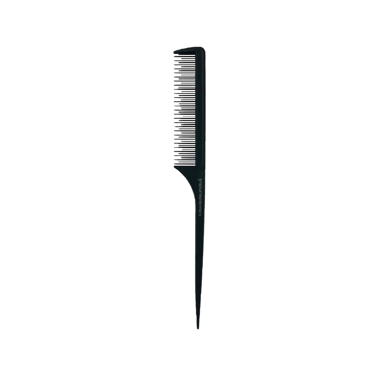 Trina Professional Crepe Comb Black - Professional Hair Styling Tool by Beauty Care Bag