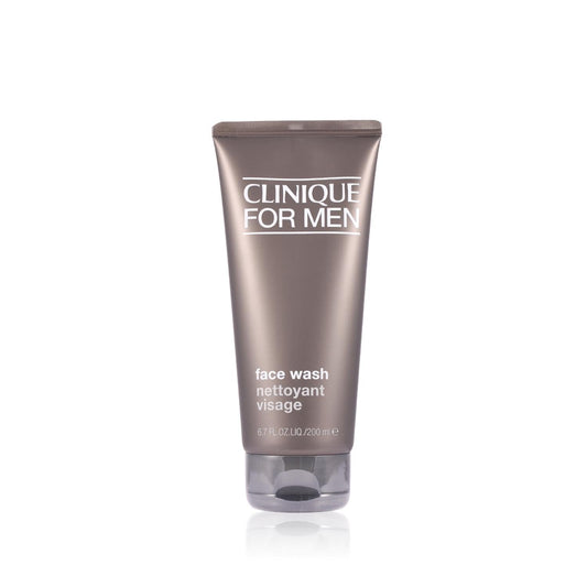 Clinique For Men Face Wash Gel - 200ml, Dermatologically Tested Men's Skincare Cleanser by Beauty Care Bag