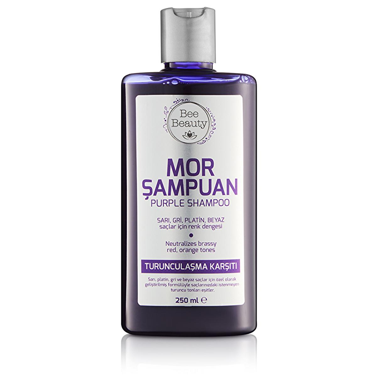 Bee Beauty purple shampoo, 250ml