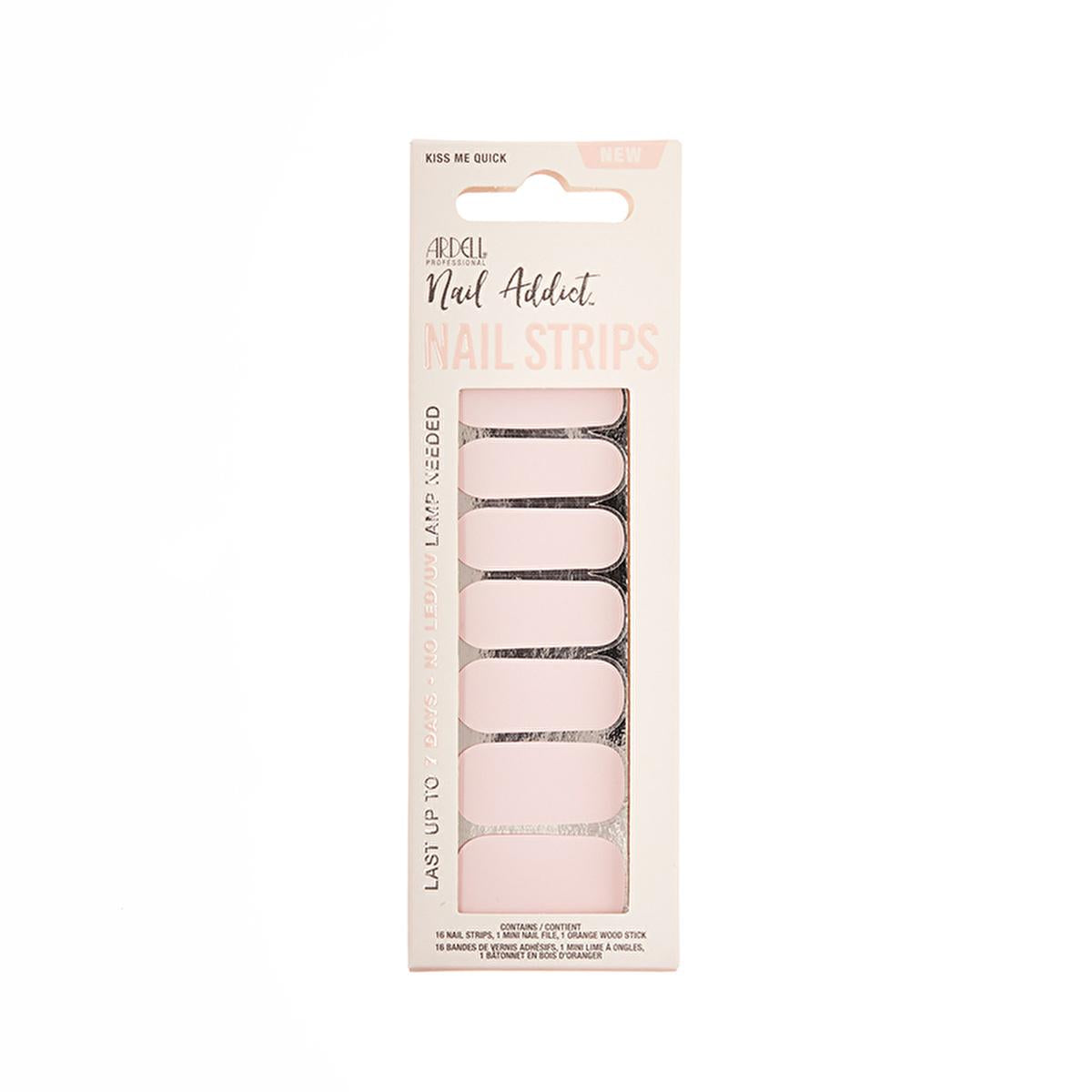 Ardell Kiss Me Quick Nail Stickers: Easy, Quick Nail Art for Salon-Quality Manicures at Home. Safe, Long-Lasting & Stylish Nail Decals by Beauty Care Bag