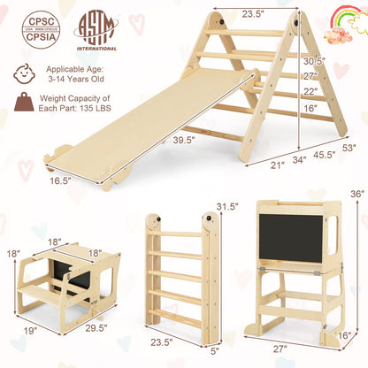 Kids climbing ramp, tunnel, table and chair set by GBruno Store, view 7