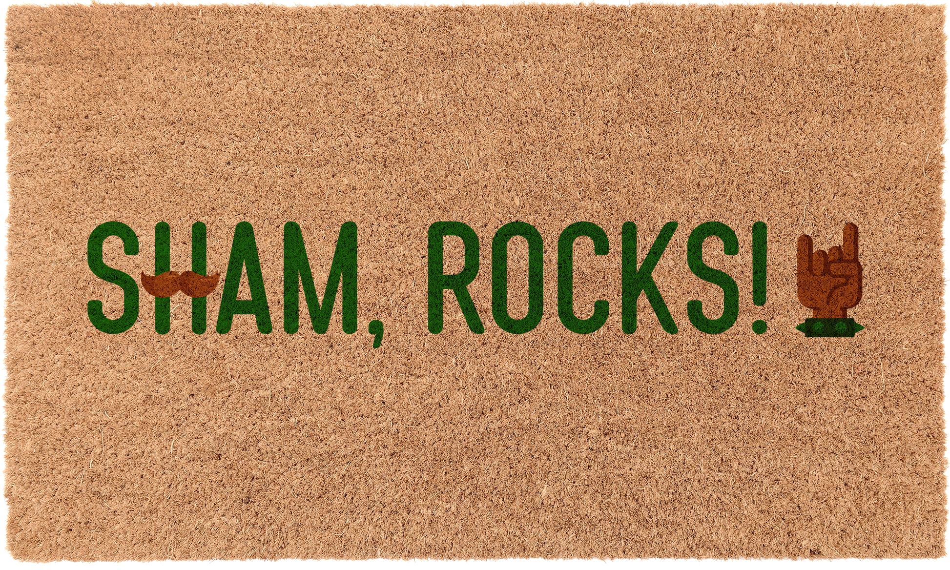 Sham Rocks by Coco Mats N More