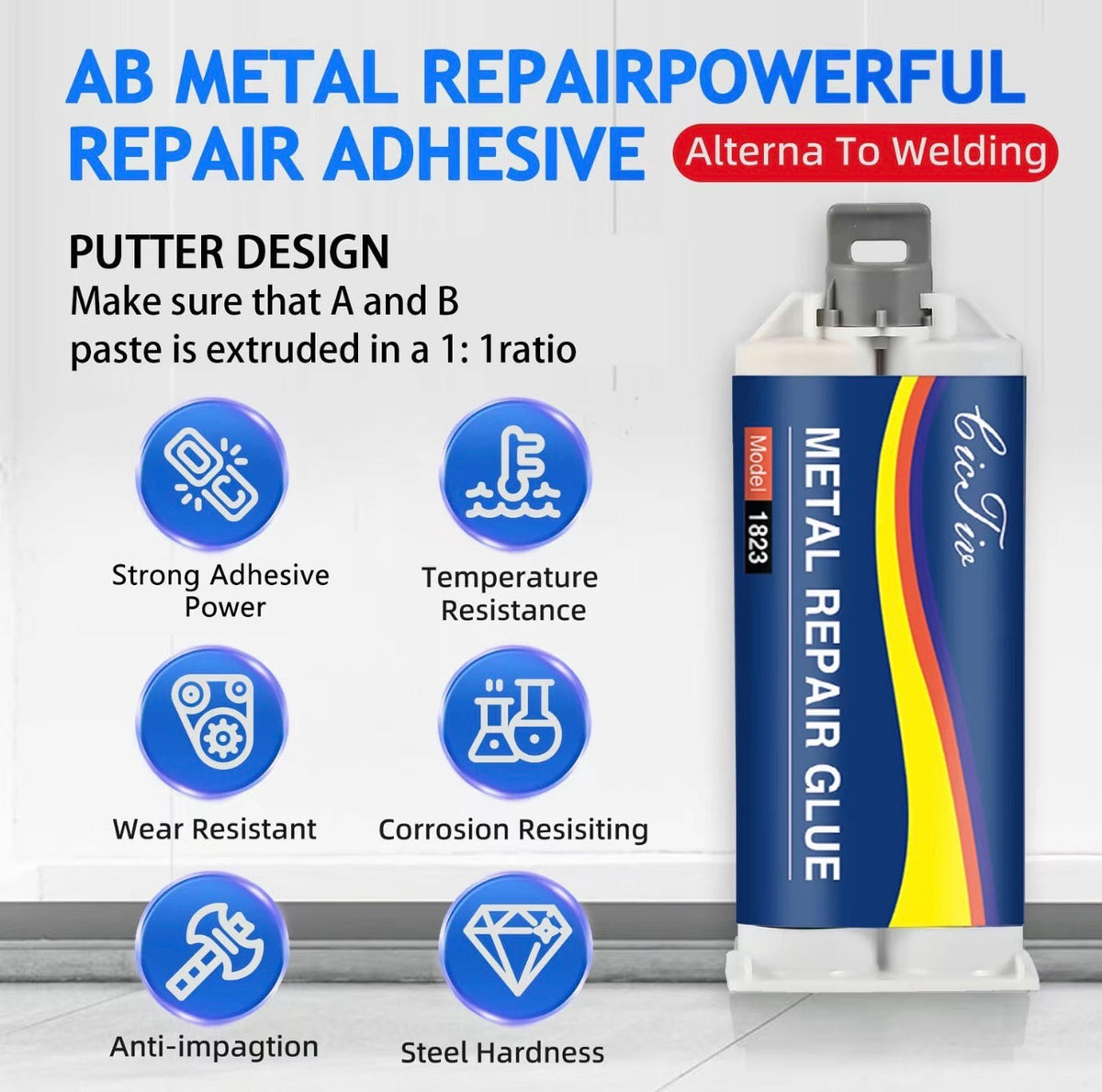 LiquidForge Metal Repair Glue by V.I.P Digital Presence