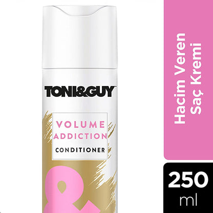 Toni&Guy Volume Addiction Hair Care Cream for Fine Hair - 250ml, Nourishing & Volumizing by Beauty Care Bag