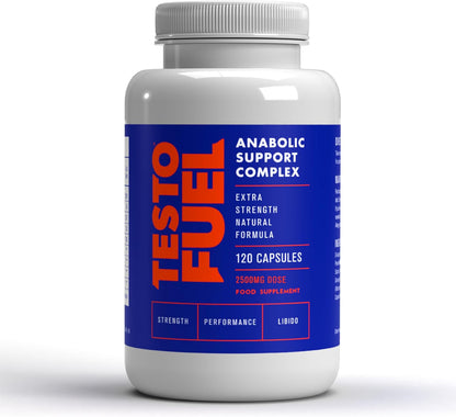 ROAR AMBITION TestoFuel 120 T-Booster Pills - Test Booster for Men - 100% Natural Ingredients - Contributes to Normal Testosterone Levels & Muscle - Vitamin, Fenugreek & Magnesium Booster by Shahmori
