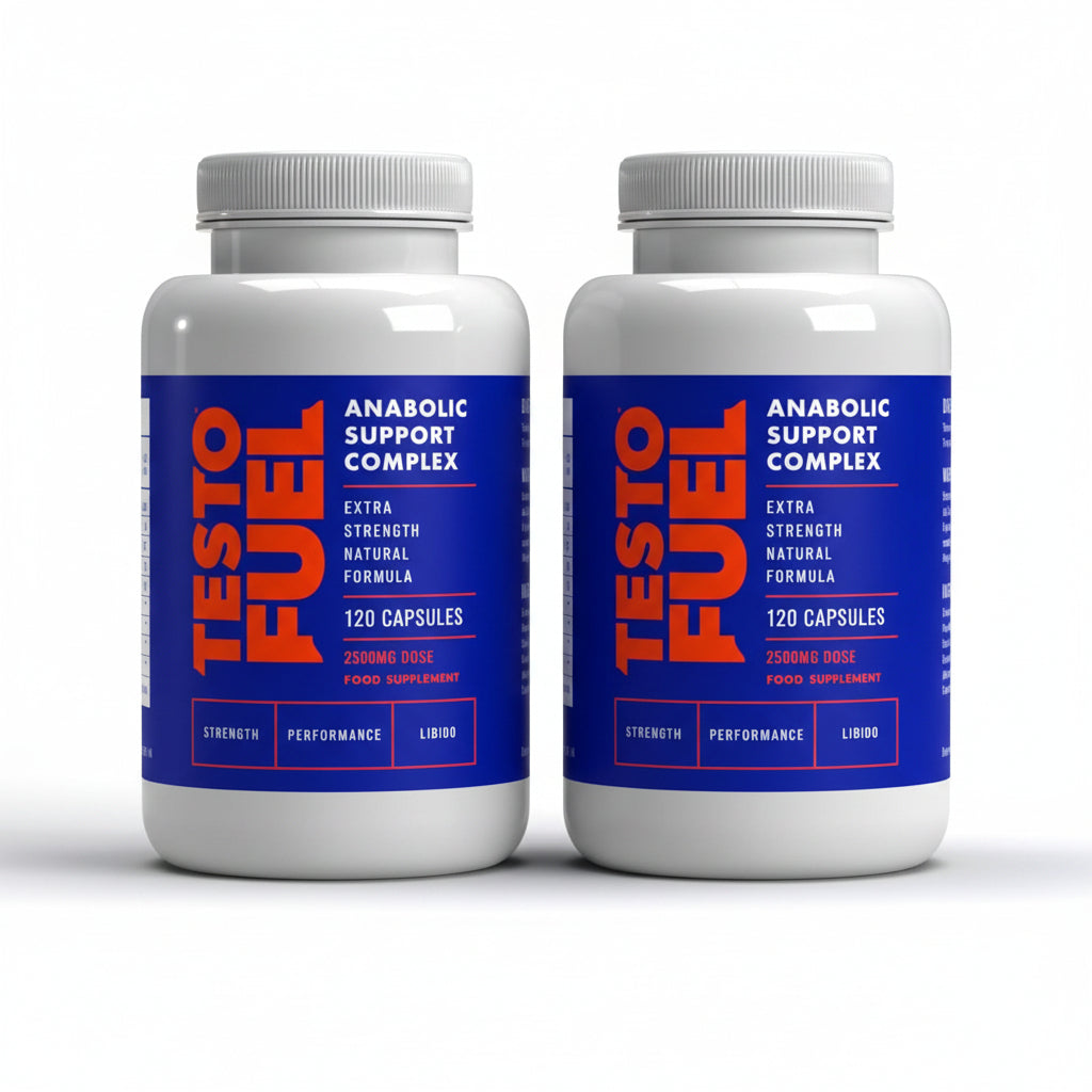 ROAR AMBITION TestoFuel 120 T-Booster Pills - Test Booster for Men - 100% Natural Ingredients - Contributes to Normal Testosterone Levels & Muscle - Vitamin, Fenugreek & Magnesium Booster by Shahmori