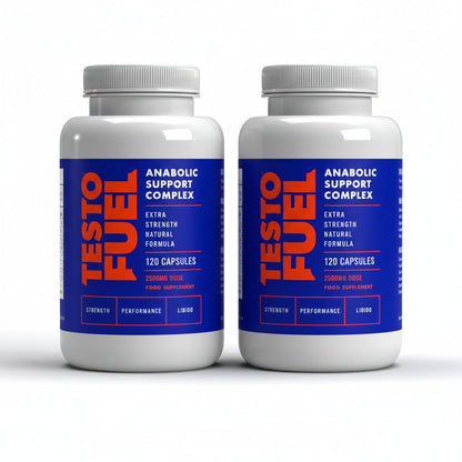 ROAR AMBITION TestoFuel 120 T-Booster Pills - Test Booster for Men - 100% Natural Ingredients - Contributes to Normal Testosterone Levels & Muscle - Vitamin, Fenugreek & Magnesium Booster by Shahmori