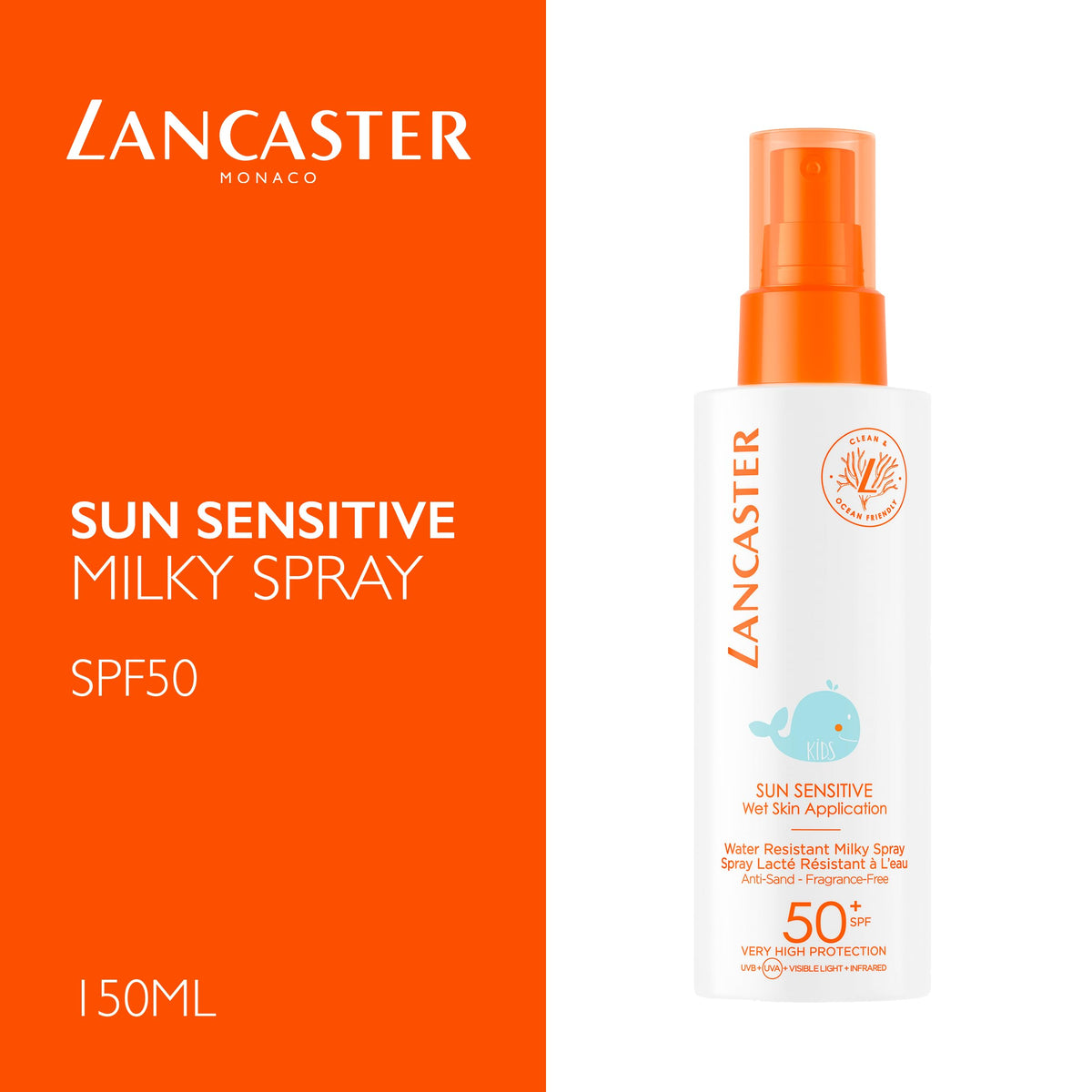 Lancaster Sun Sensitive kids SPF 50 spray – view 7