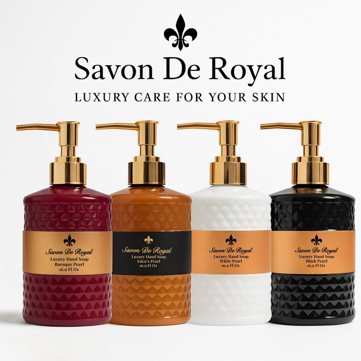 Savon De Royal Black Pearl hand soap – view 8