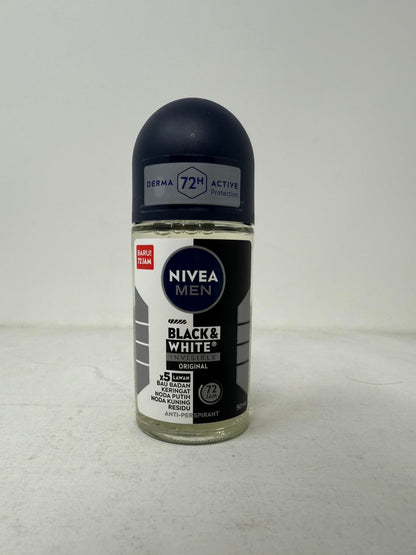 Nivea Men Invisible Deodorant Roll-on - Anti-Stain, Long-Lasting Odor Protection for Men by Beauty Care Bag