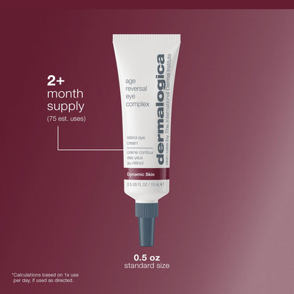 Dermalogica Age Reversal Eye Cream - Anti-Aging Vitamin C Eye Cream for Dark Circles & Fine Lines by Beauty Care Bag