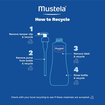 Mustela gentle cleansing newborn shampoo, 500 ml