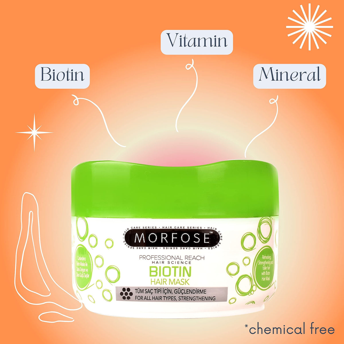 Morfose Biotin hair mask – view 3