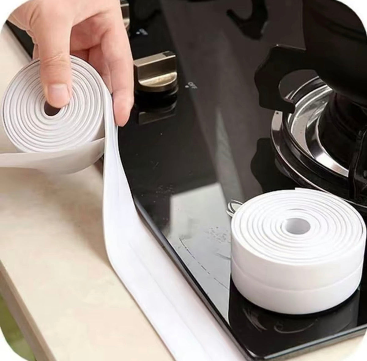 AquaShield Caulk Seal Tape by V.I.P Digital Presence