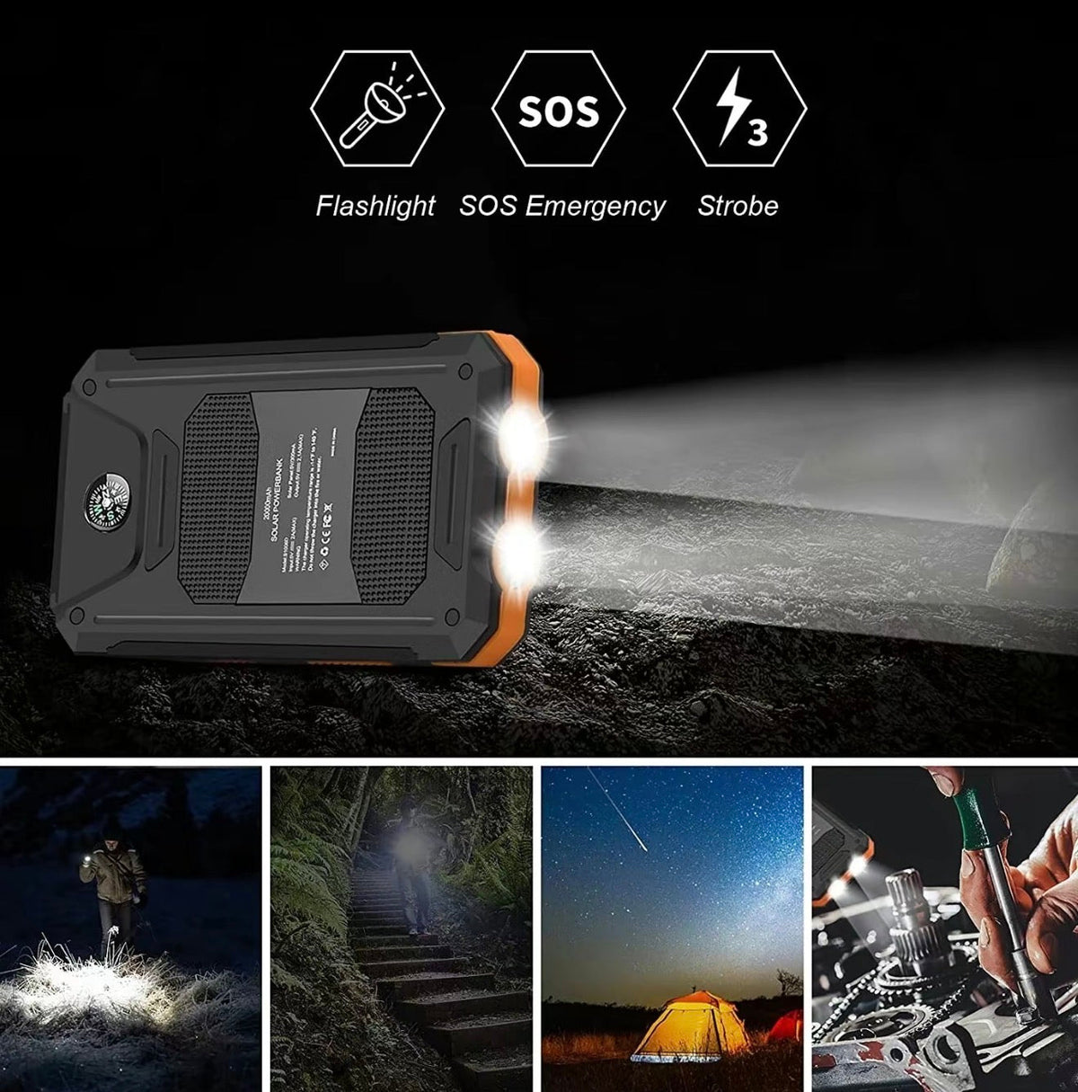 SolarCharge Outdoor Power Bank by V.I.P Digital Presence