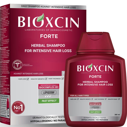 Bioxcin Forte Intense Hair Loss Care Kit by Beauty Care Bag