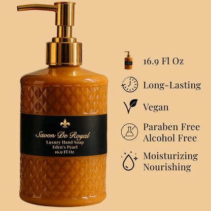 Savon De Royal Black Pearl hand soap – view 7
