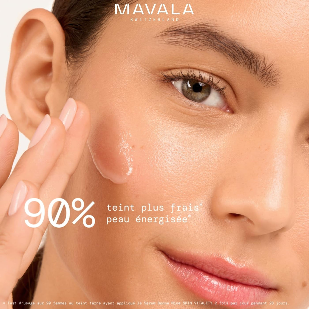 Mavala Face Serum - Anti-aging Vitamin C Serum for Healthy Glow, Non-greasy Skincare by Beauty Care Bag