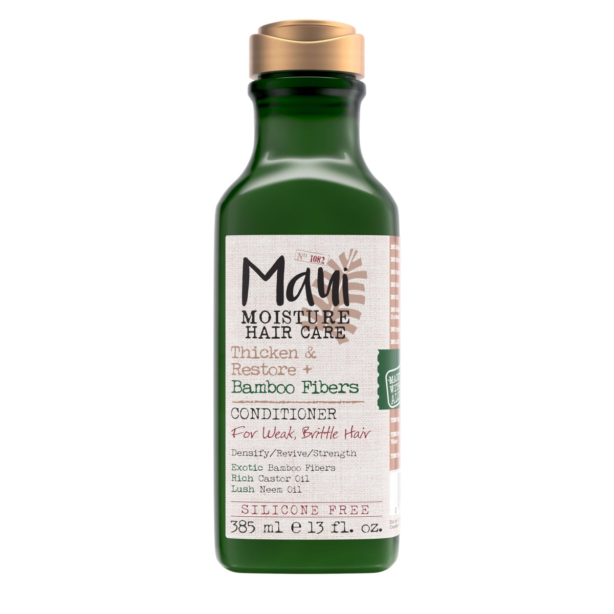 Maui Moisture Volume Boost + Bamboo Fibers Hair Conditioner for Fine or Limp Hair - 13.01 fl oz by Beauty Care Bag