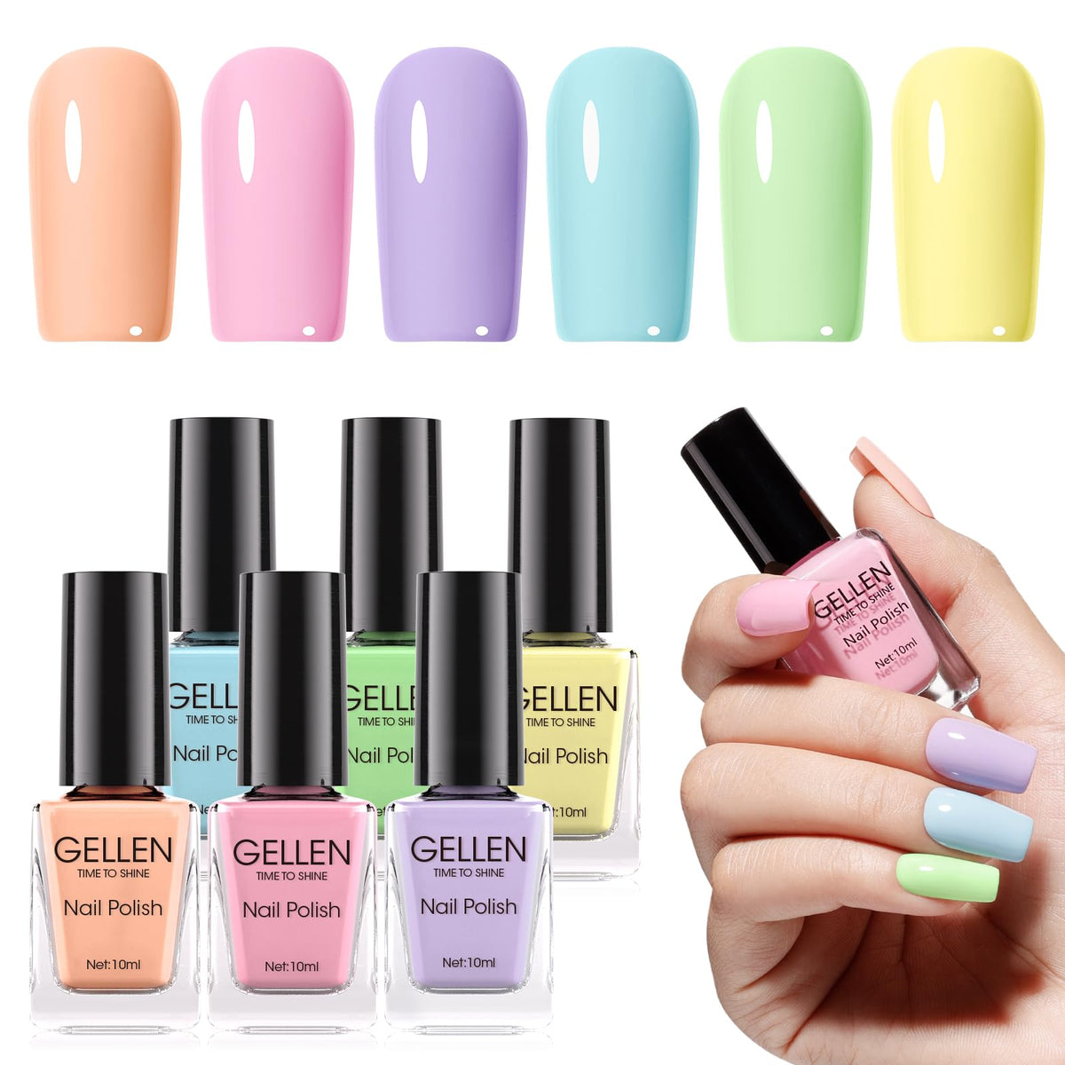 Pastel nail polish 271 – view 2