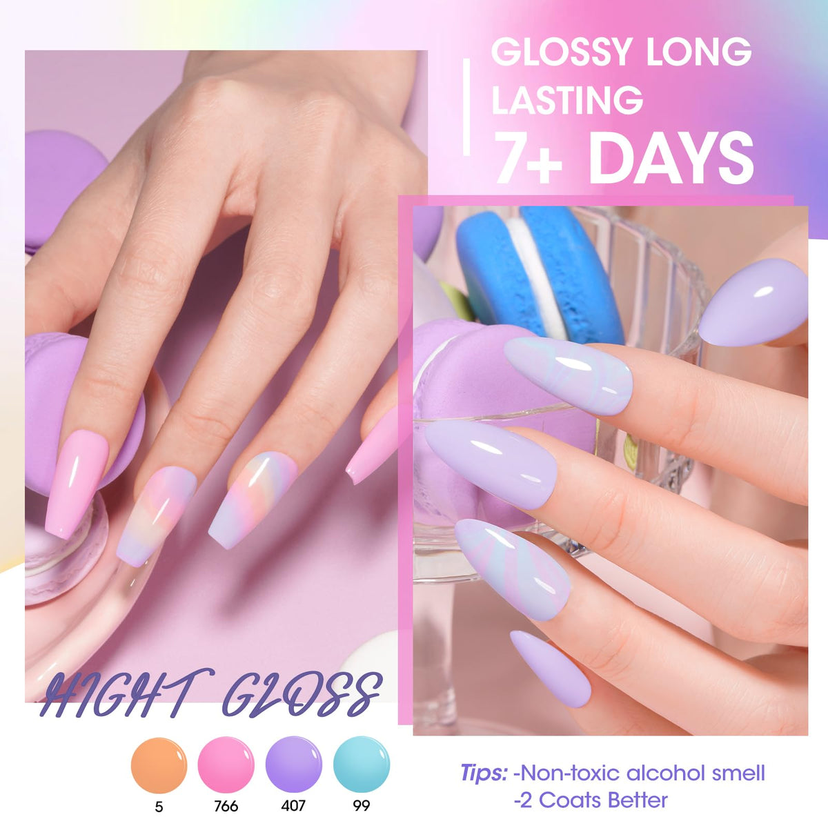 Pastel nail polish 271 – view 7
